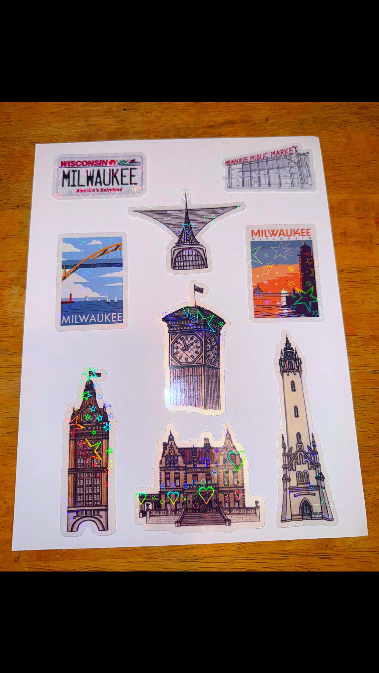 Milwaukee Local Sticker Set – 16 Bold MKE Graphics for Laptops, Bottles & More