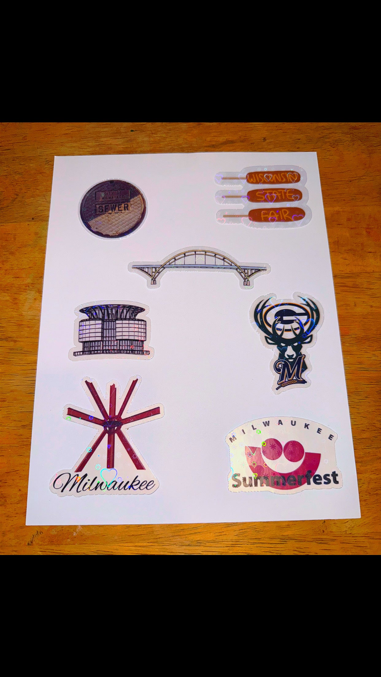 Milwaukee Local Sticker Set – 16 Bold MKE Graphics for Laptops, Bottles & More